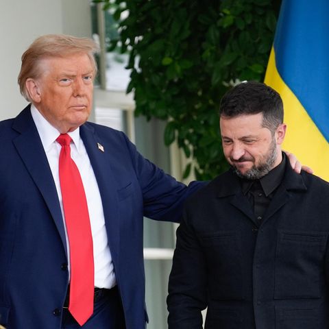 Ukraine summit: Donald Trump welcomes Wolodymyr Selenskyj in the White House