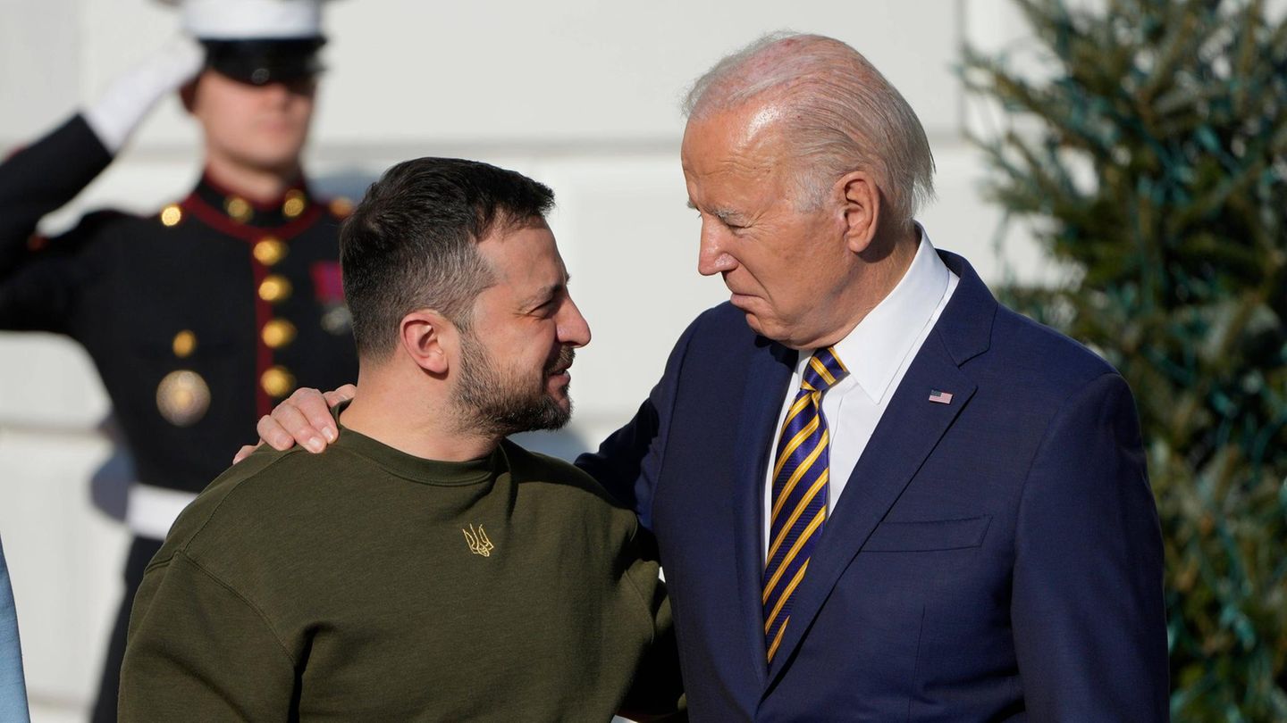 Selenskyj und Joe Biden Selenskyj und Joe Biden