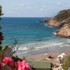 Der Strand der Cala de Boix auf Ibiza