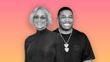 Collage: Sharon Stone und Nelly