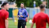 Bundesliga: Sandro Wagner beim Training des FC Augsburg