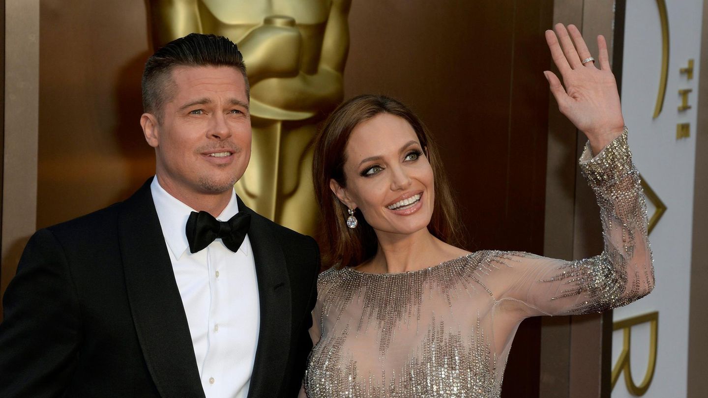 Brad Pitt und Angelina Jolie bei den Oscars