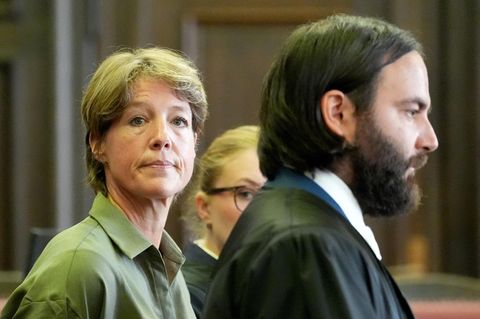 Christina Block mit ihrem Anwalt Ingo Bott