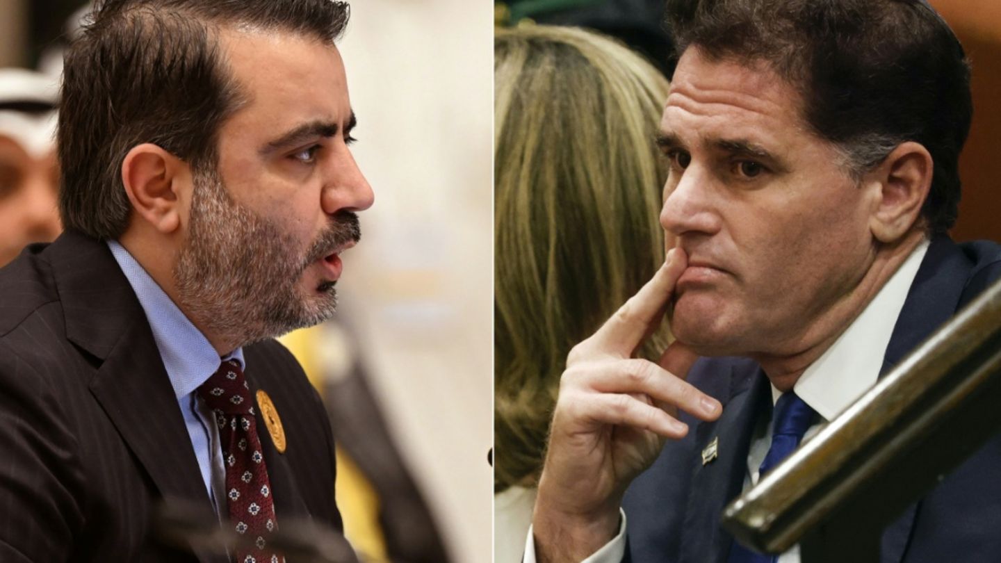 Al-Schaibani (l) und Dermer