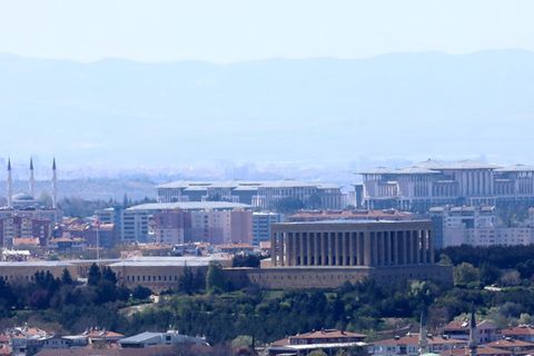 Atatürk-Mausoleum und Präsidentenpalast-Komplex in Ankara