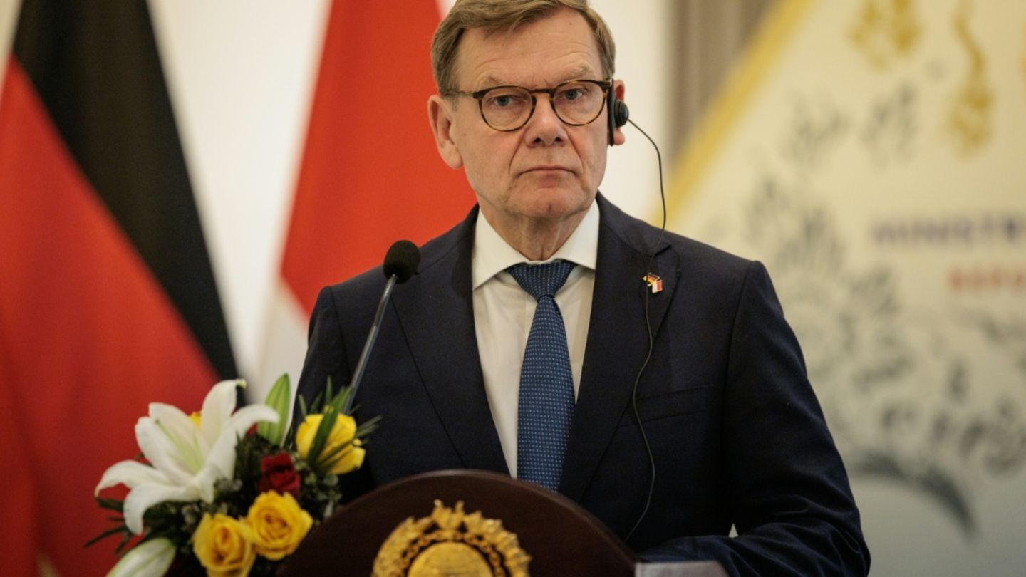 Bundesaußenminister Johann Wadephul (CDU) in Jakarta
