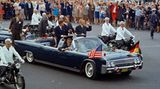 US-Präsident John F. Kennedy fuhr am liebsten mit seiner Lincoln Limousine aus dem Jahr 1961