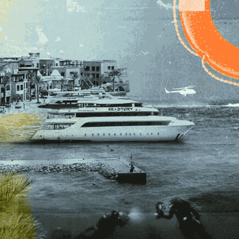 Die Sea Story in einer Animation