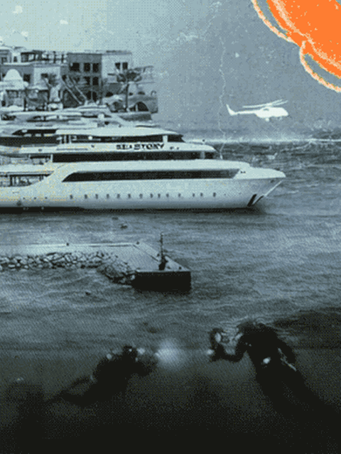 Die Sea Story in einer Animation