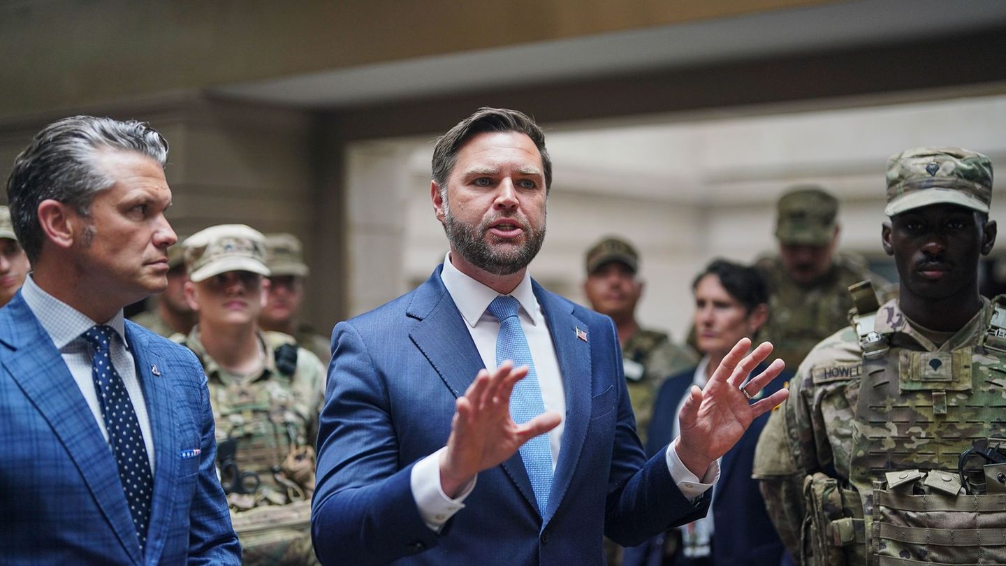 Soldiers in the US capital: Vance visits National Guard – Protests in Washington
