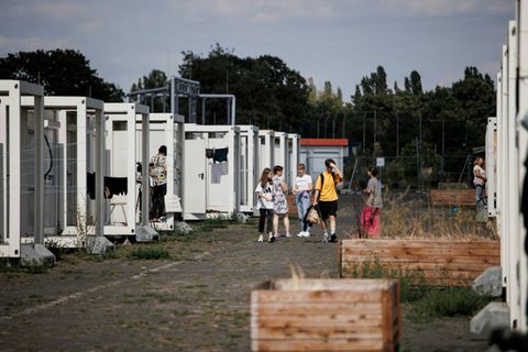 Flüchtlingsunterkunft in Berlin
