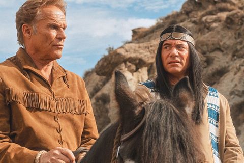 Christian Tramitz und Michael Bully Herbig (r.) in "Das Kanu des Manitu".