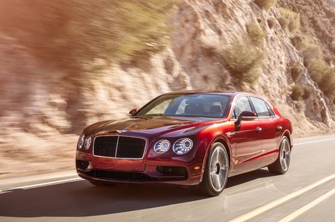Bentley Continental Flying Spur in Fahrt