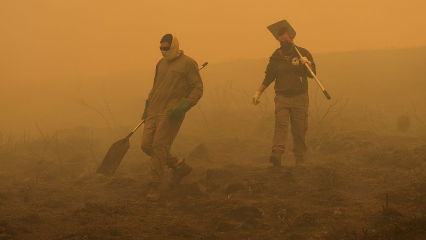 In Portugal und Spanien dauern die Waldbrände an