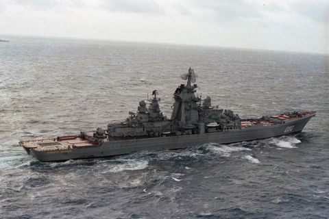 Die "Admiral Nachimow" vor der Modernisierung