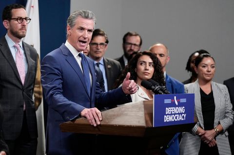 Kaliforniens Gouverneur Gavin Newsom