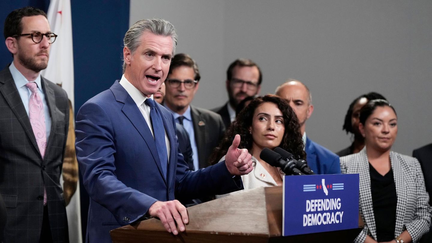 California counters Texas – and also wants to re -cut constituencies