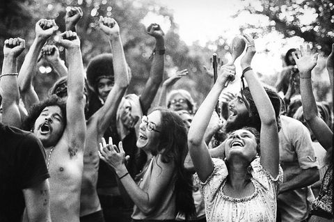 Feiernde beim "Holy Man Jam"-Festival in Boulder