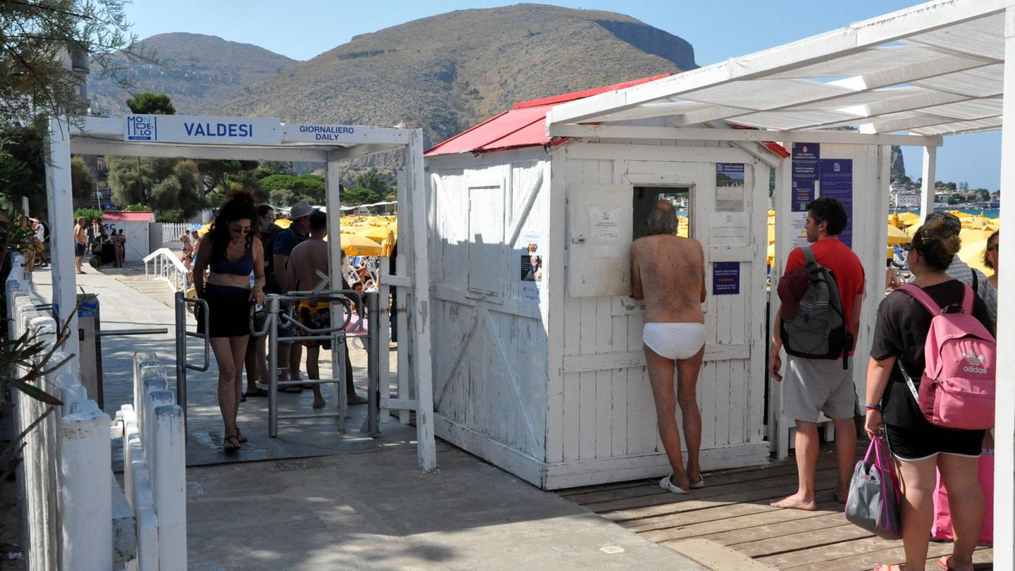 Mondello Italien Palermo