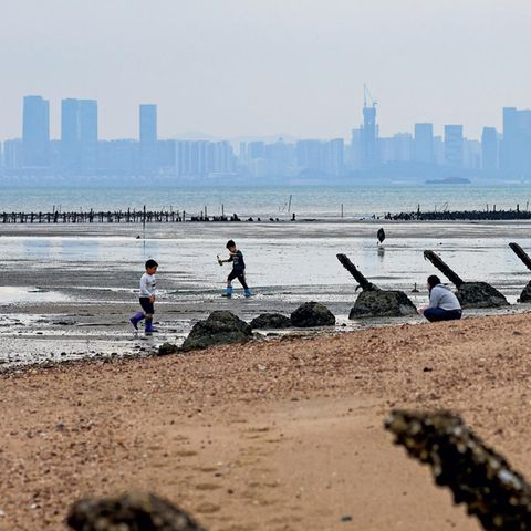 Von den Kinmen-Inseln aus ist China gut zu sehen. Das befestigte Archipel ist beliebt bei chinesischen Touristen