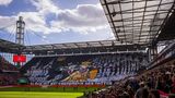 Choreo der Fans vom 1. FC Köln