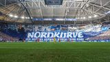 Choreo der Fans vom FC Schalke 04
