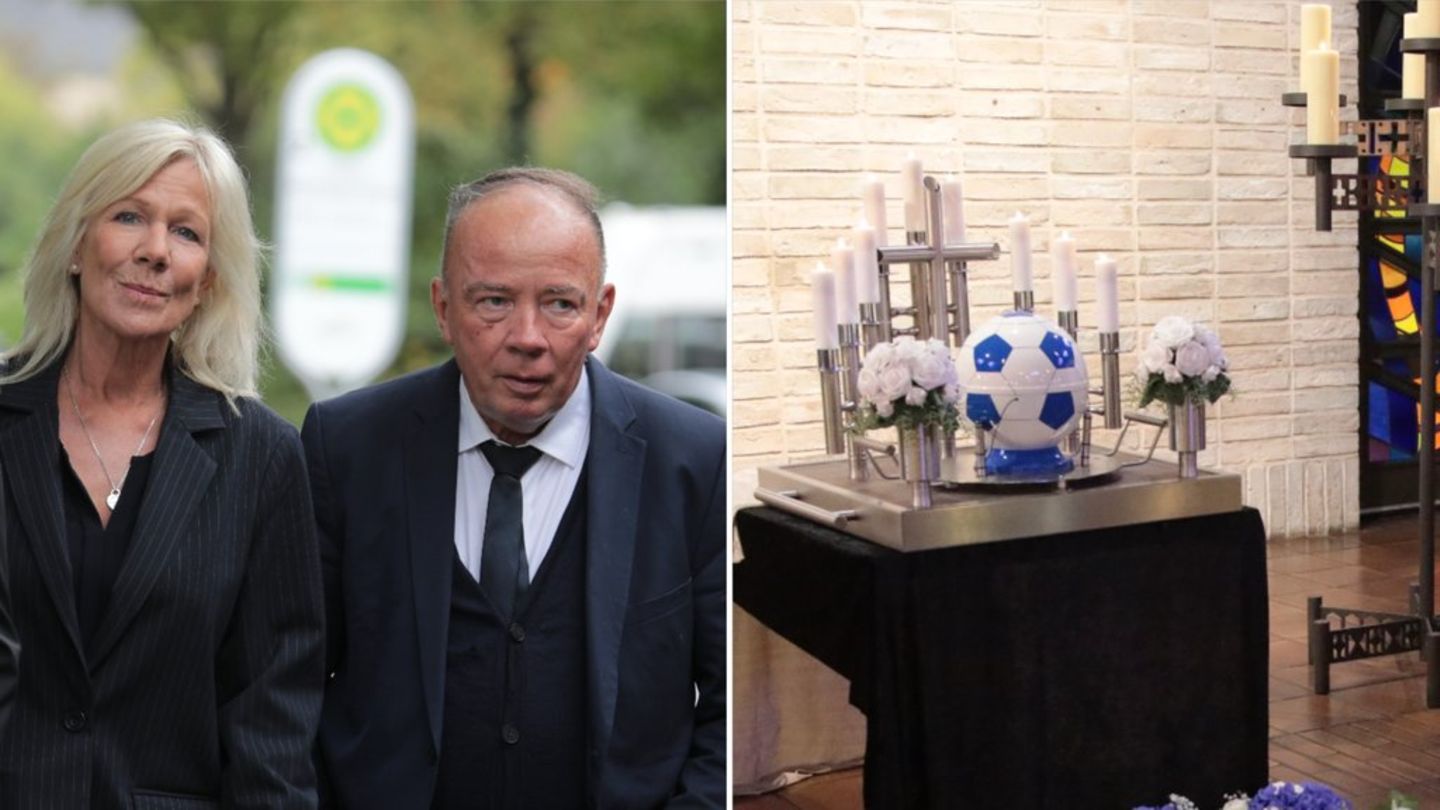 Ulli Potofski buried in football urn: stars say goodbye