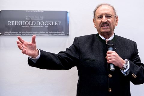 Reinhold Bocklet ist im Alter von 82 Jahren gestorben. (Archivbild) Foto: Sven Hoppe/dpa