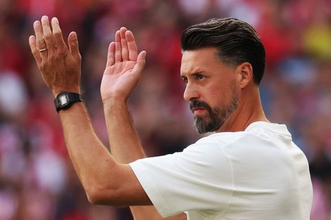 Sandro Wagner denkt schon an das Duell mit den Bayern. Foto: Philipp von Ditfurth/dpa