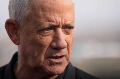 Der israelische Oppositionspolitiker Benny Gantz