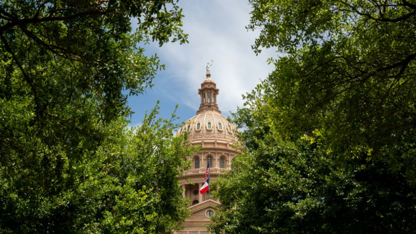 Das texanische Kongressgebäude in Austin