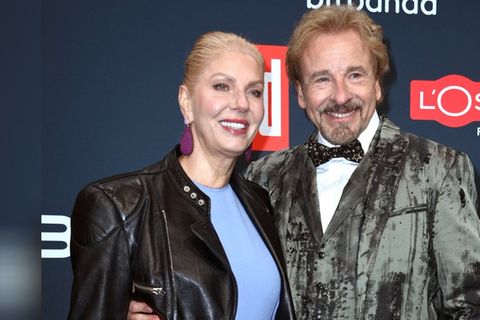 Nicht zu übersehen: Thomas Gottschalk, hier mit Karina Mroß, ist überglücklich.