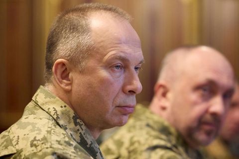 Der Armeechef der Ukraine, Generaloberst Olexander Syrskyj