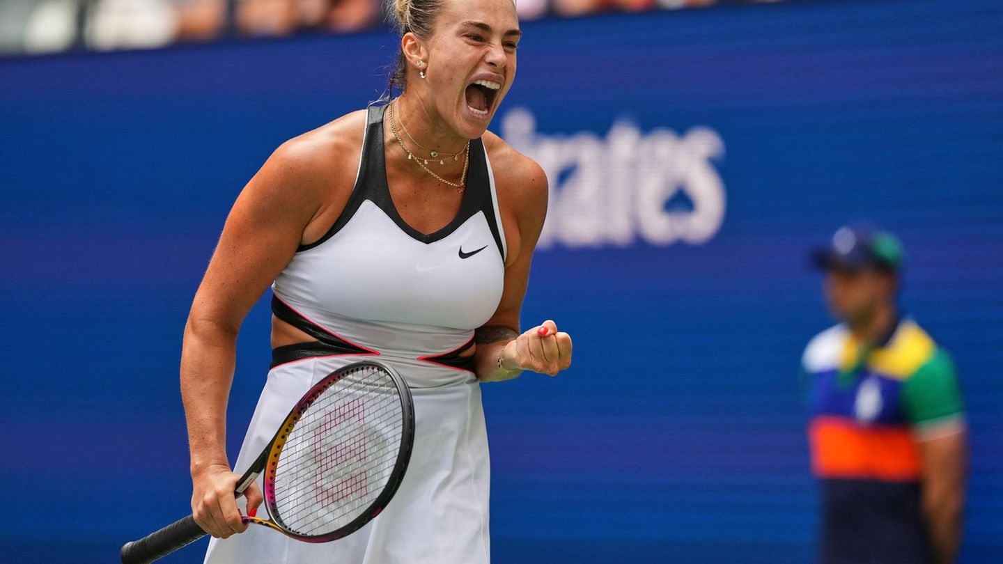 Tennis: With “goosebumps”: top favorite Sabalenka at US Open