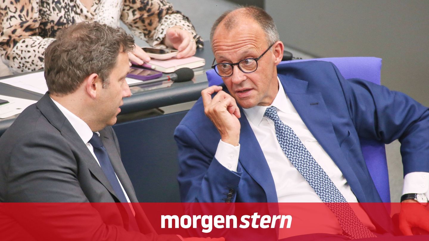 CDU and SPD argue like in the traffic lights. The situation in the morning