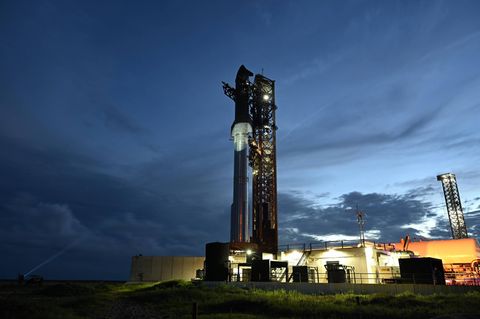 Das Starship ist größer als die Freiheitsstatue in New York