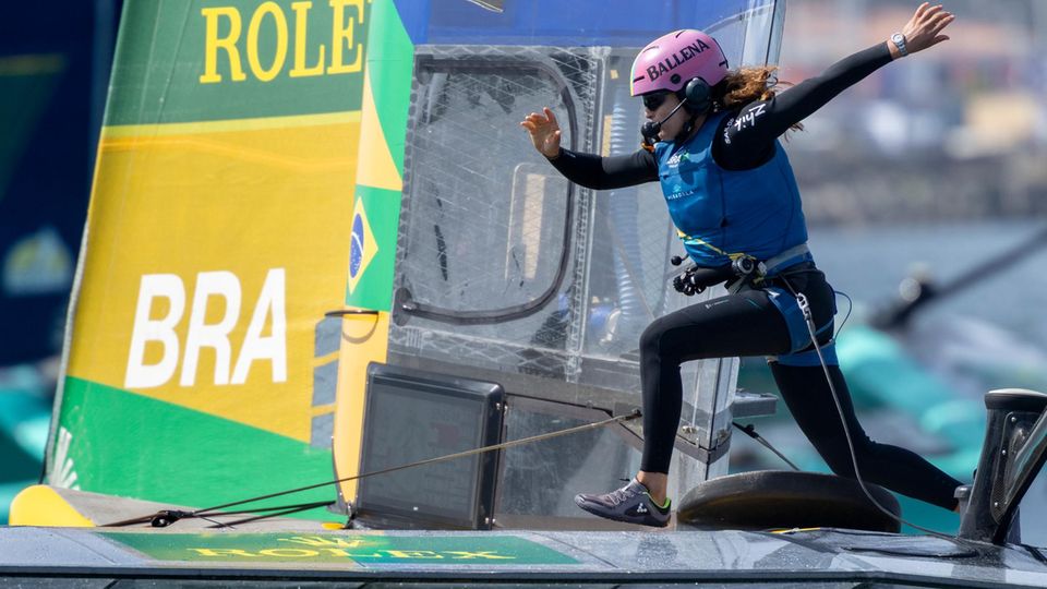 SailGP Rolex Martine Grael
