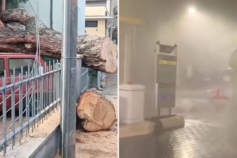 Rimini: Schwere Unwetter treffen beliebten Urlaubsort in Italien