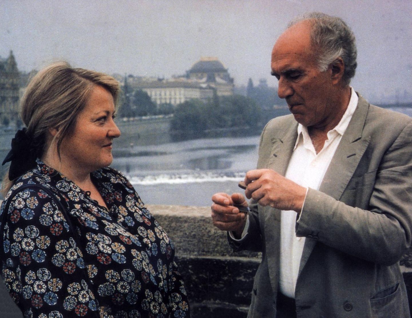 Marianne Sägebrecht neben Michel Piccoli