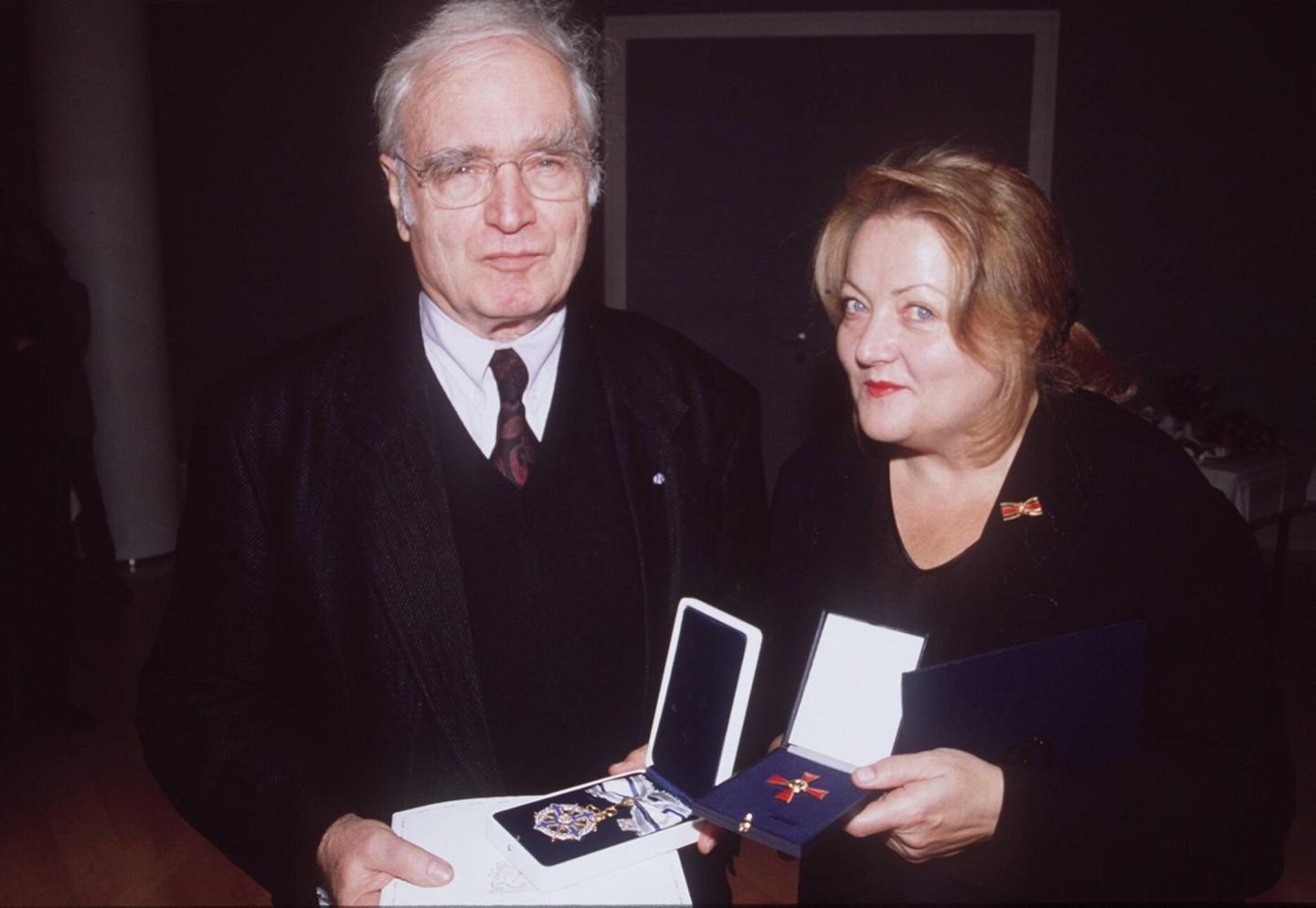 Martin Walser und Marianne Sägebrecht