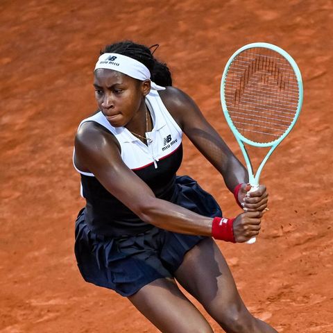 US Open Coco Gauff in Miu Miu