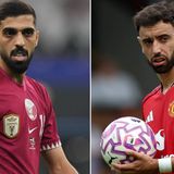 Fußball: Bruno Fernandes und Hassan al-Haydos