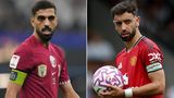 Fußball: Bruno Fernandes und Hassan al-Haydos