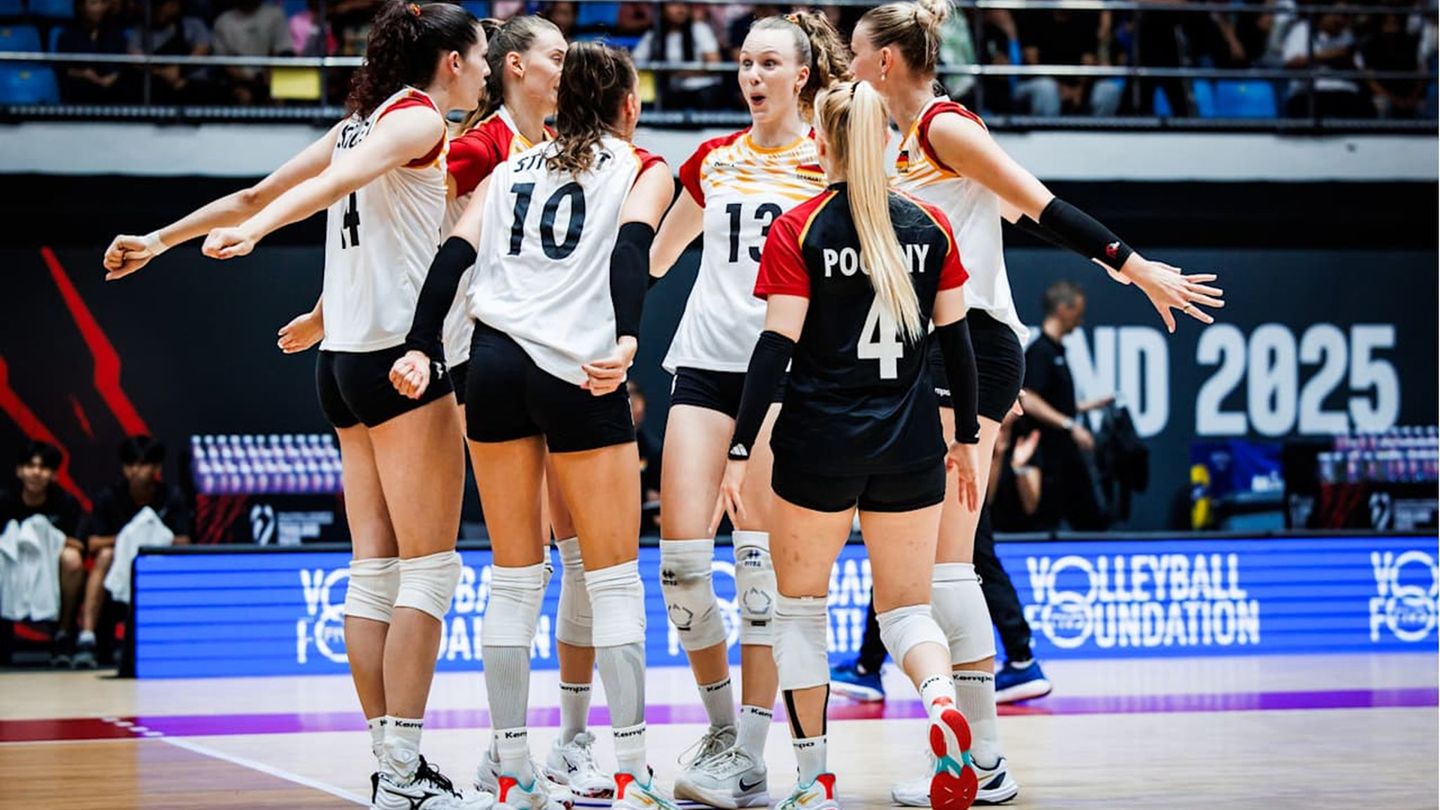 Tournament in Thailand: German volleyball players are in the round of 16 at World Cup