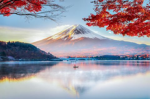 Mount Fuji im Morgenlicht
