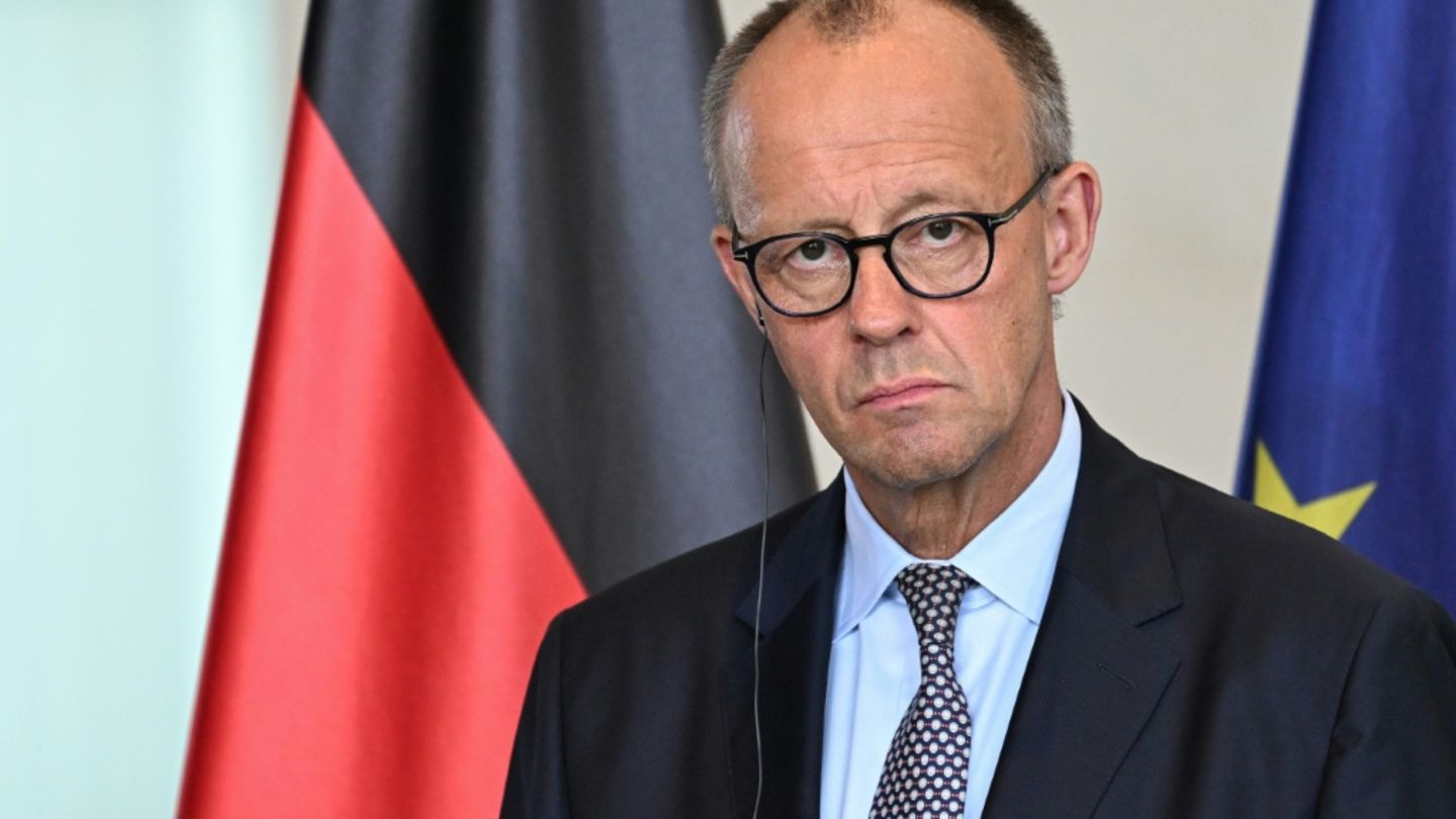 Bundeskanzler Merz Mitte August in Berlin