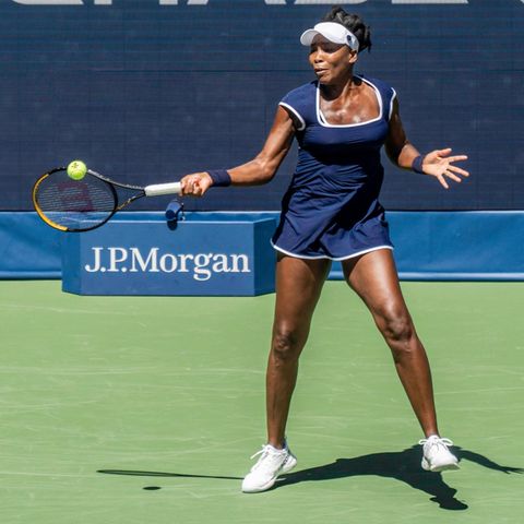 US Open: Venus Williams in Khaite