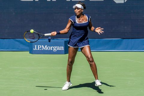 US Open: Venus Williams in Khaite