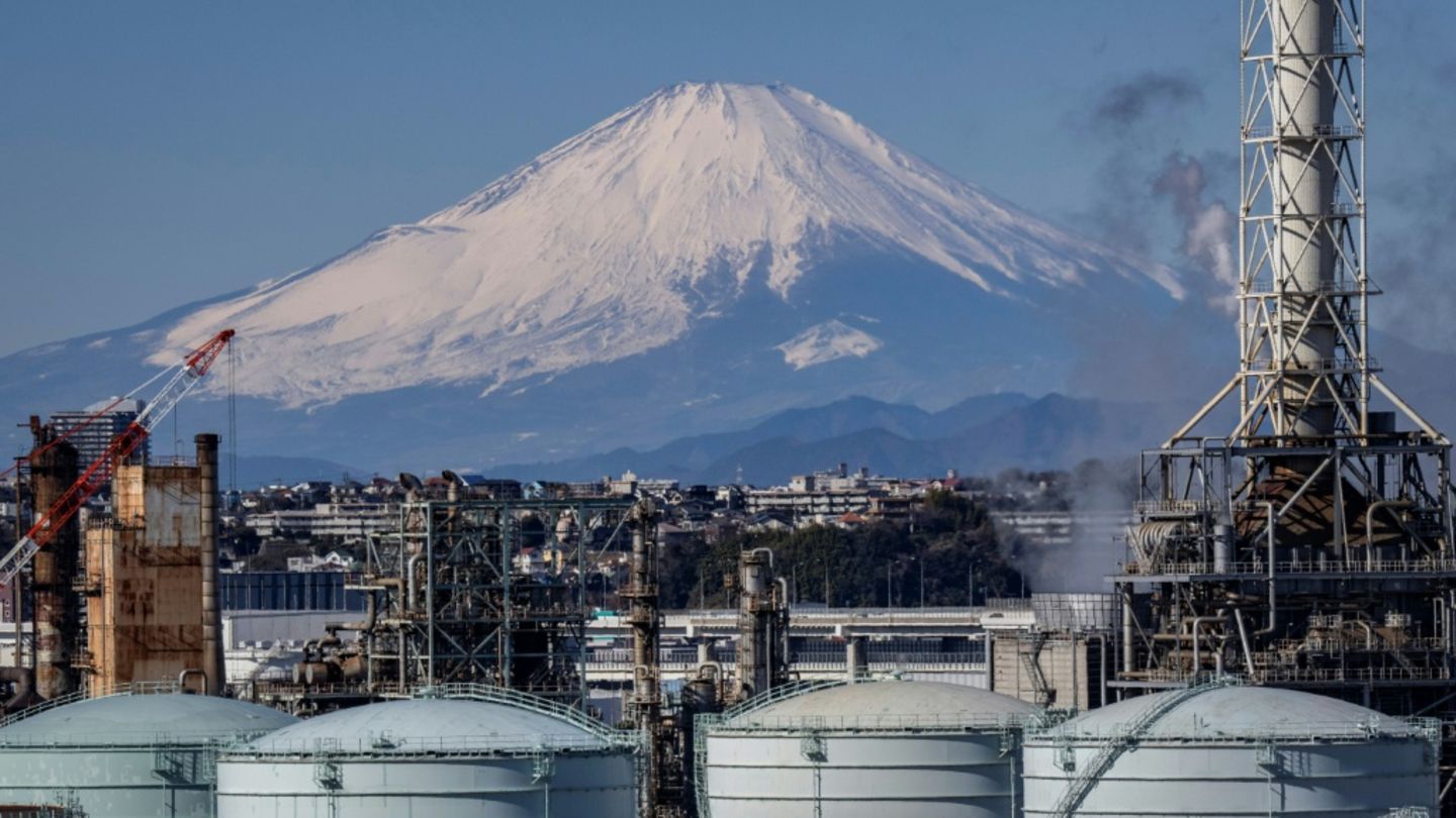 Der Fuji ist der höchste Berg Japans