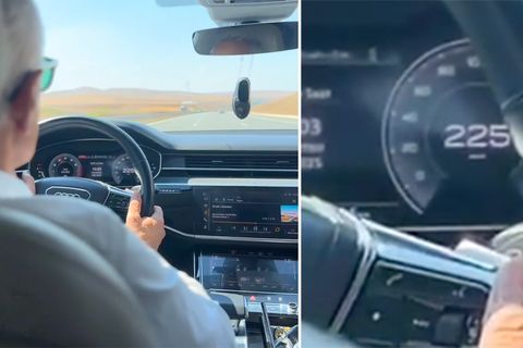 Türkischer Verkehrsminister Uraloğlu rast mit 225 km/h über Autobahn